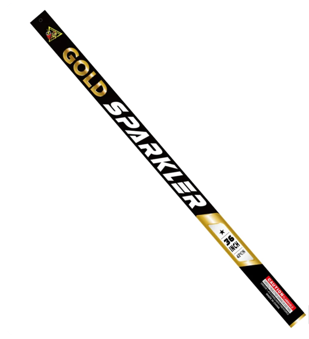 Gold Sparkler 36''