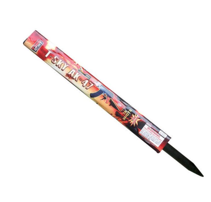 AK-47 Candle
