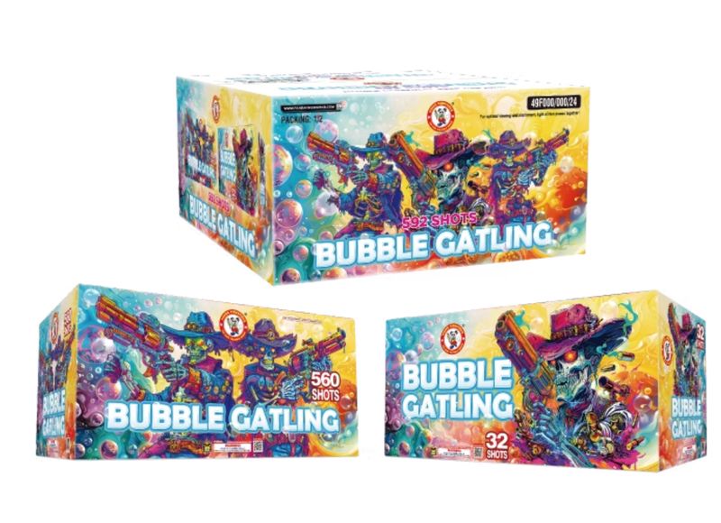 Bubble Gatling 592's