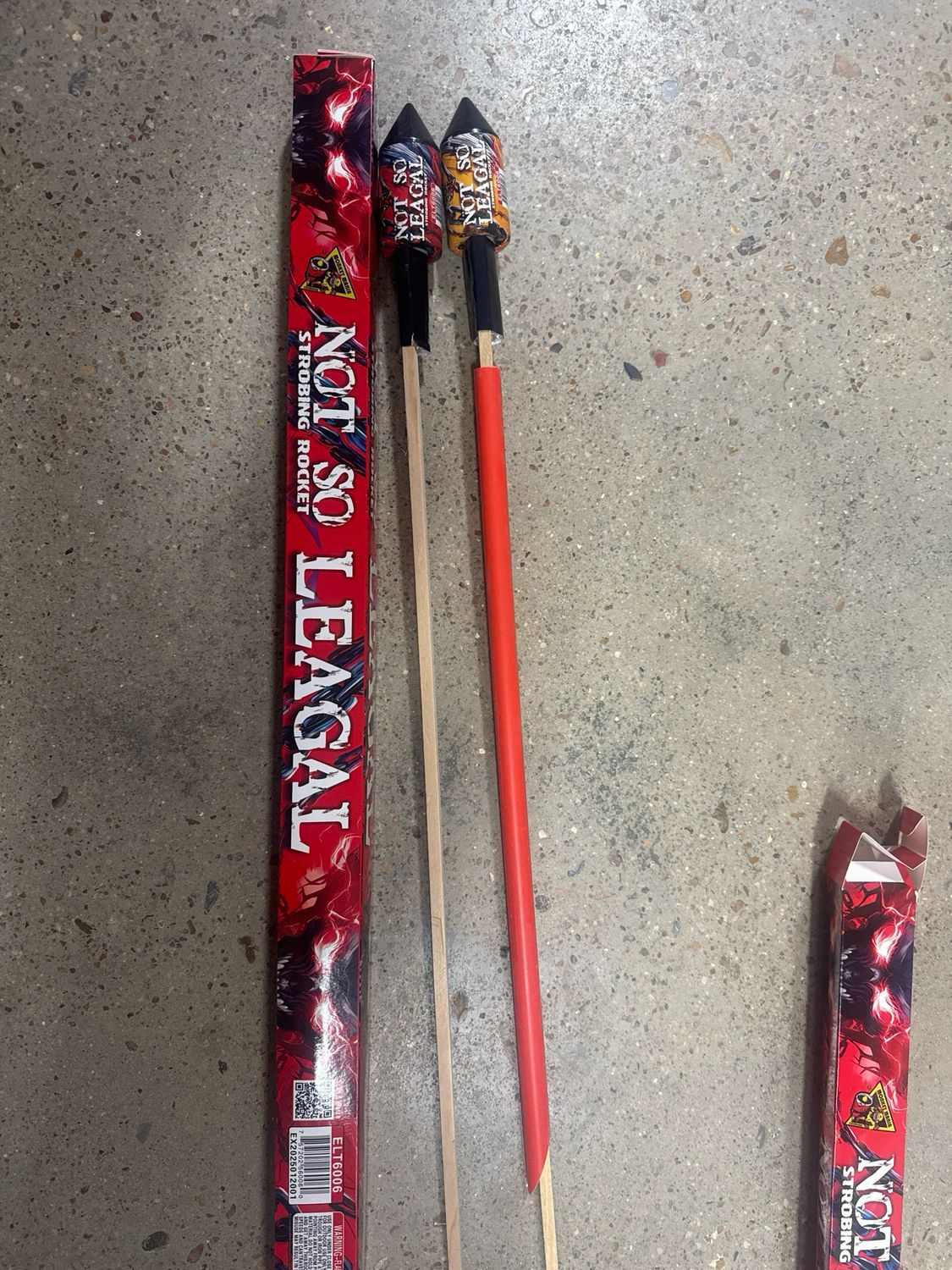 Not So Legal Rocket Strobing Racket