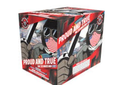 Proud And True, The Red White And Blue