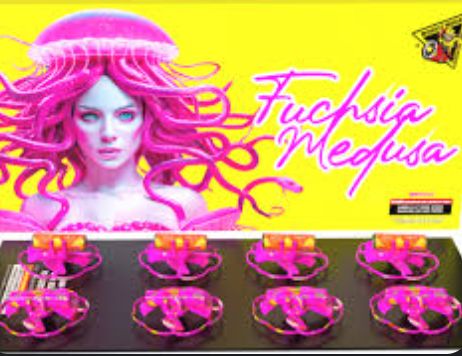 Fuchesia Medusa