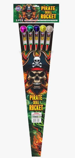 Pirate Skull Rocket