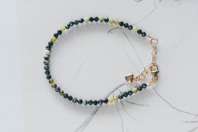 A turquoise bracelet