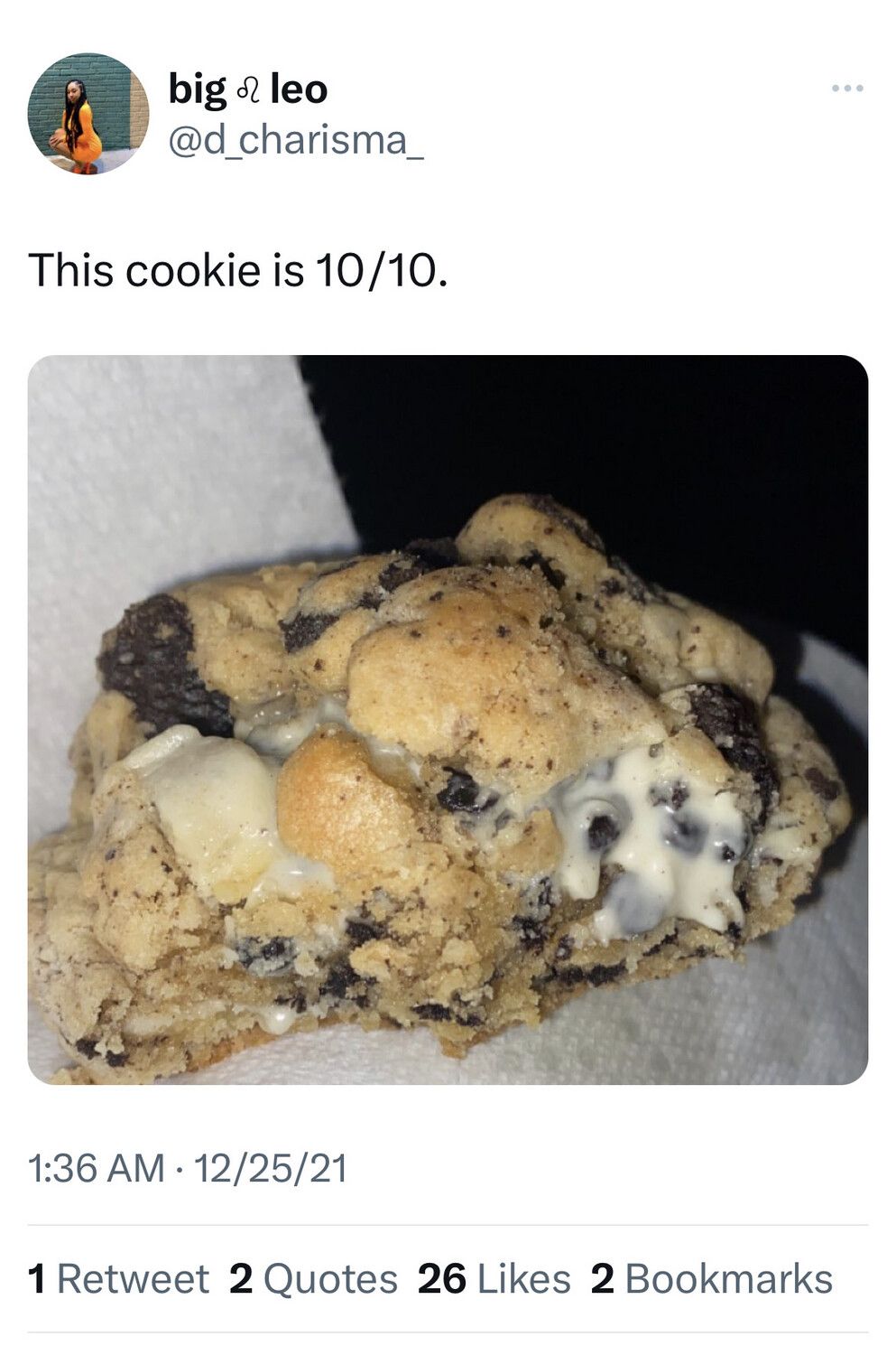 Cookies &amp; Cream (4 Count)