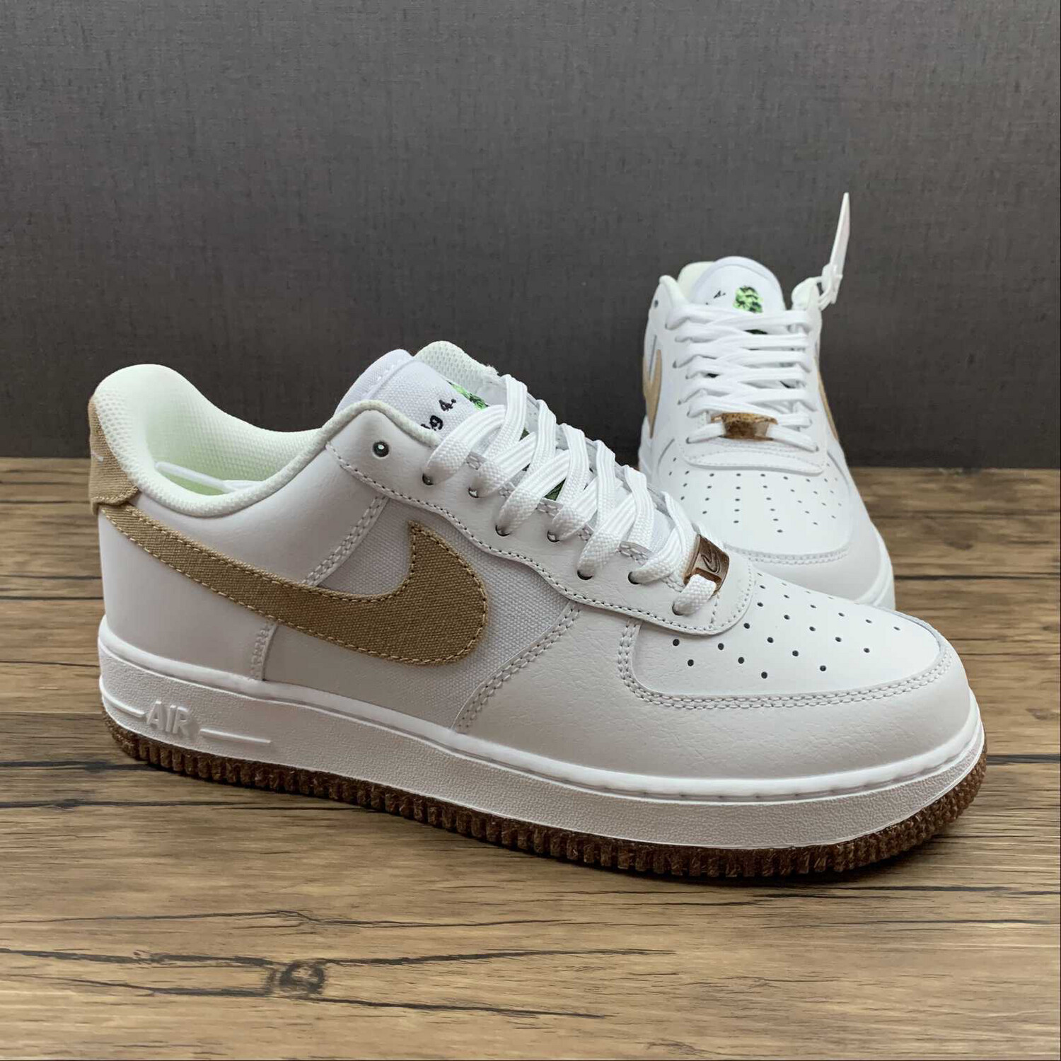 Nike Air Force White Tan