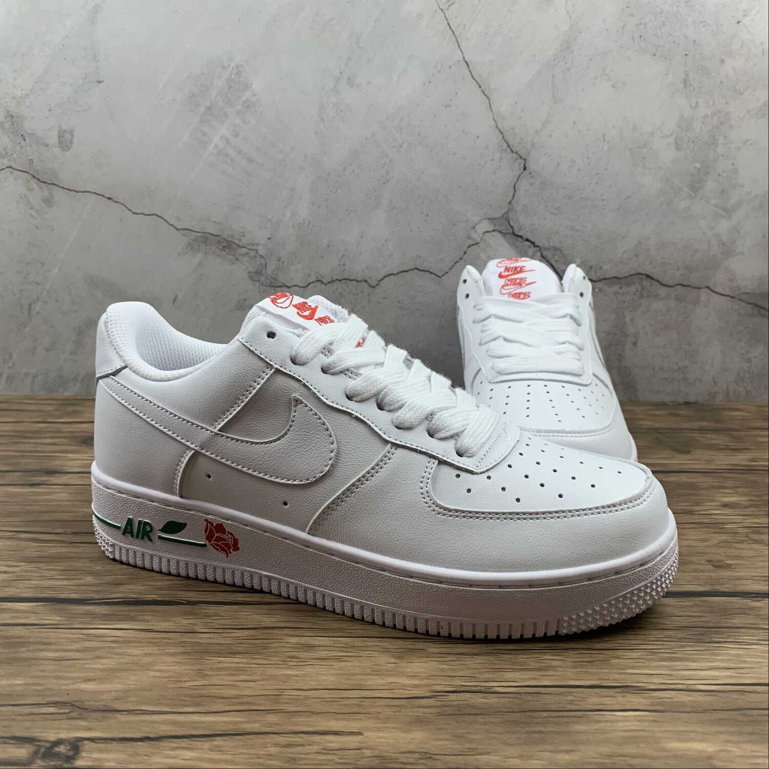 Nike Air Force White Rose