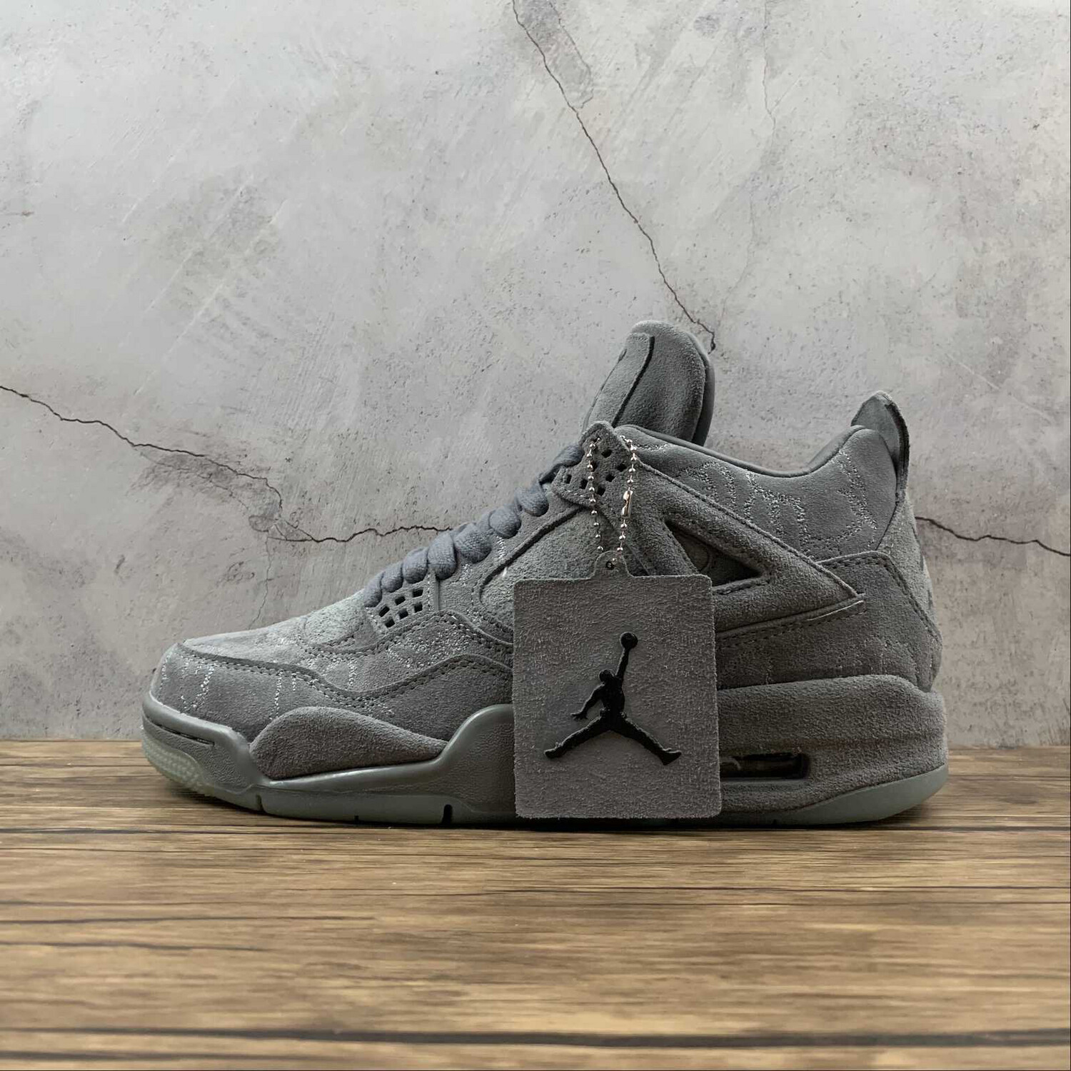 Air Jordan Retro 4 Kaws Grey