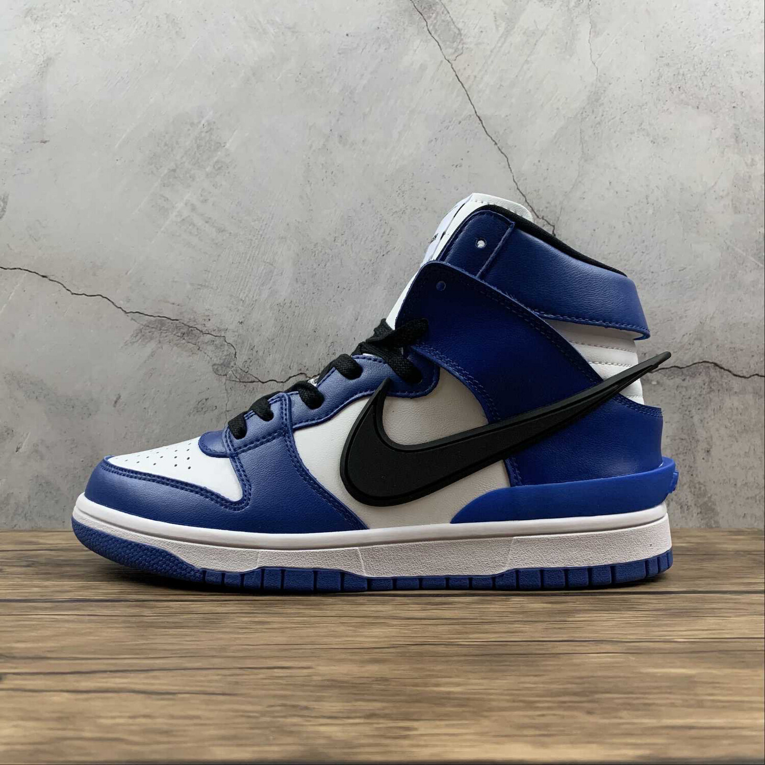 SB Dunk High Blue/Black/White