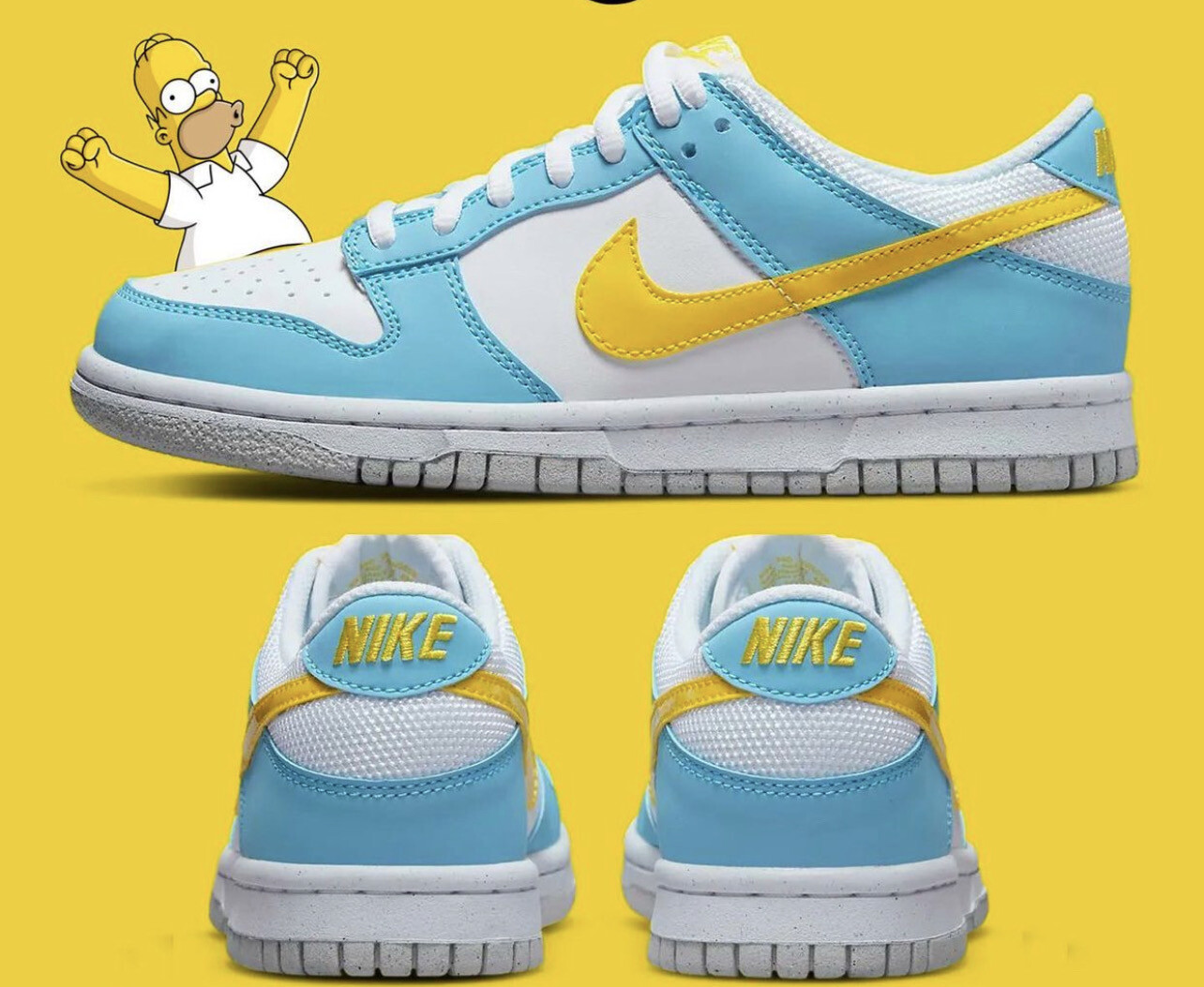 SB Dunk Low “Homer Simpson”