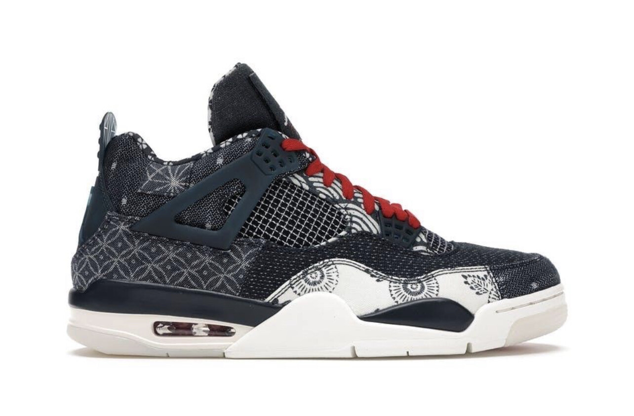 Jordan Retro 4 Sashiko