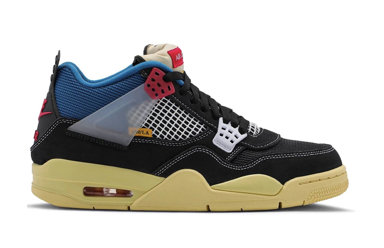 Jordan Retro 4 Union “Off-Noir”