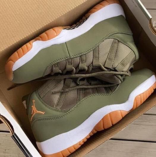 Air Jordan Retro 11 Olive