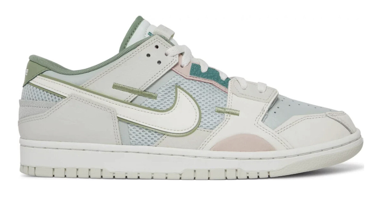 SB Dunk Scrap “Grey Haze Olive Green”