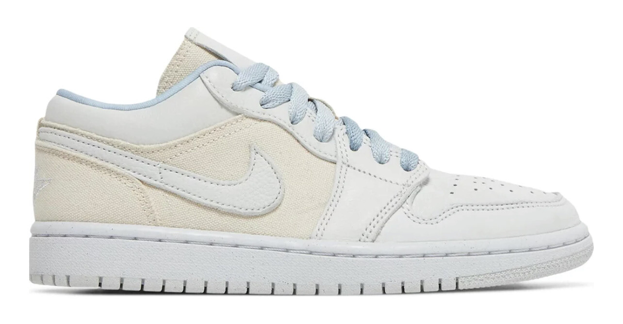 Air Jordan 1 Low &#39;Canvas Iris Whisper Sail&#39;