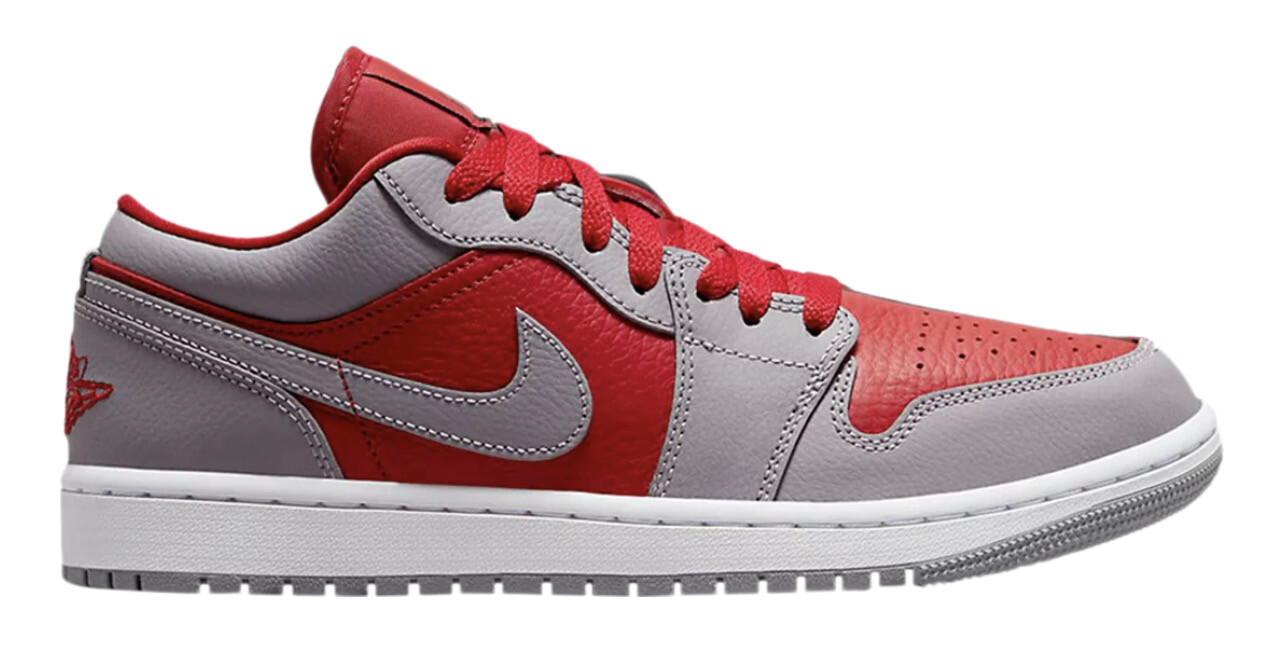 Air Jordan 1 Low SE &#39;Split - Gym Red Cement Grey&#39;