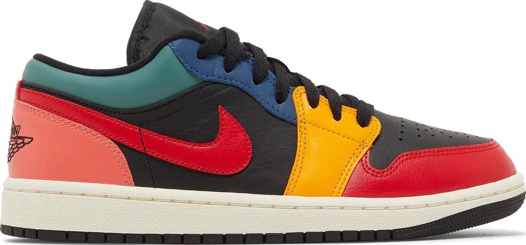 Air Jordan 1 Low SE &#39;Black Multi-Color&#39;