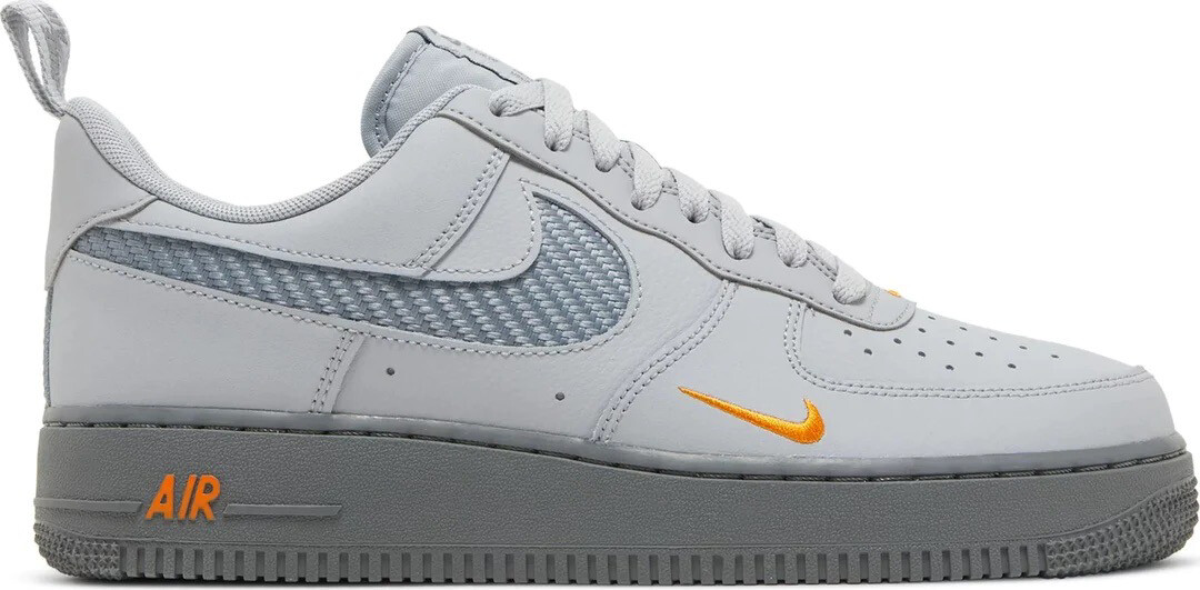 Air Force 1 &#39;07 &#39;Wolf Grey Kumquat&#39;