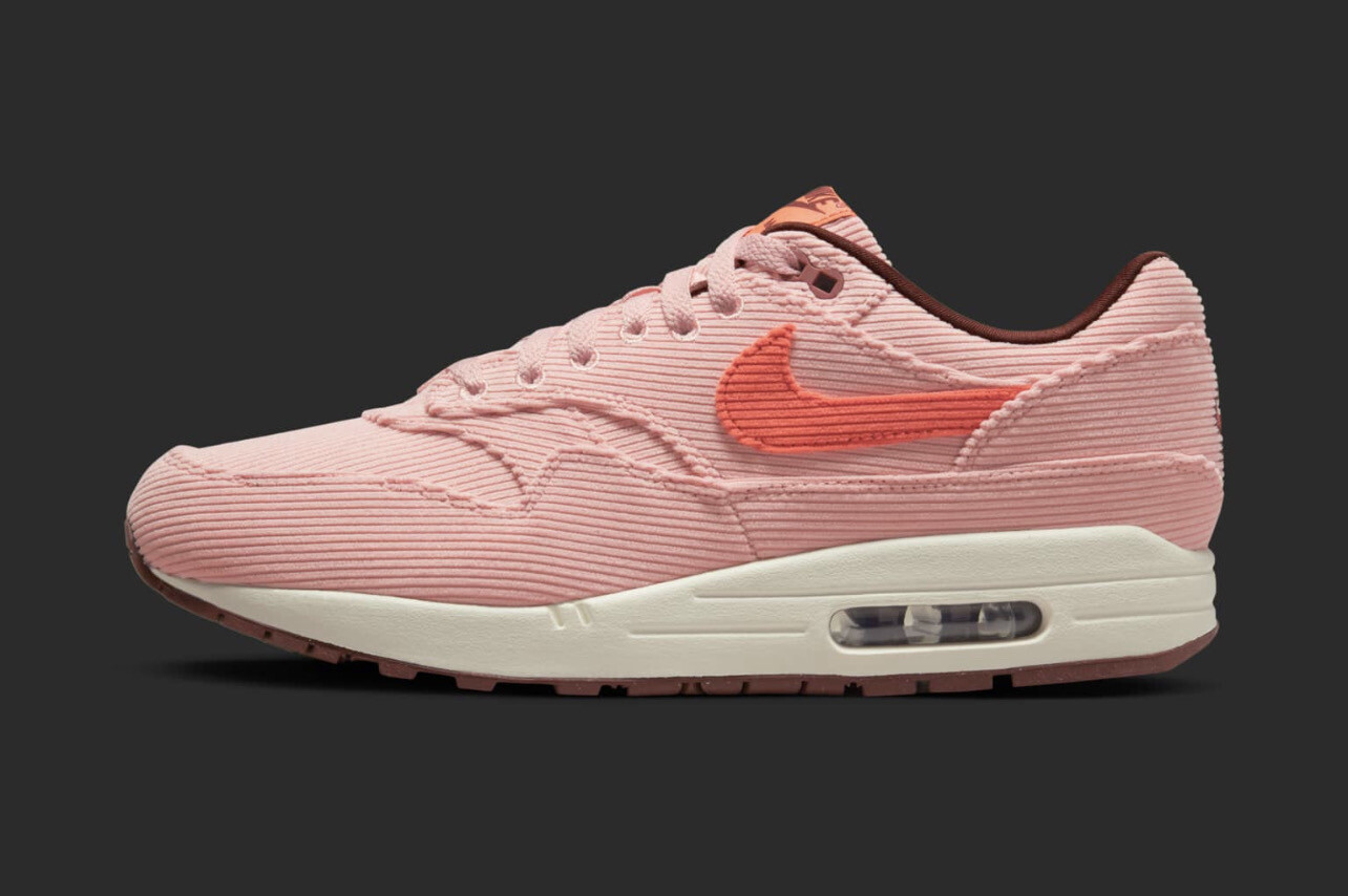 Air Max 1 “Coral Stardust Corduroy”