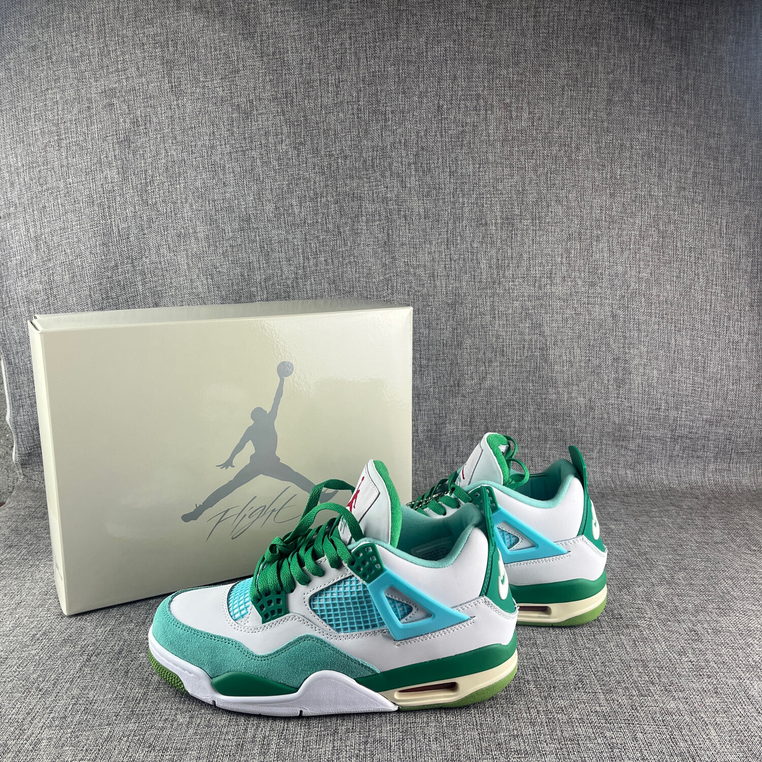 Jordan Retro 4 “Bulbasaur”