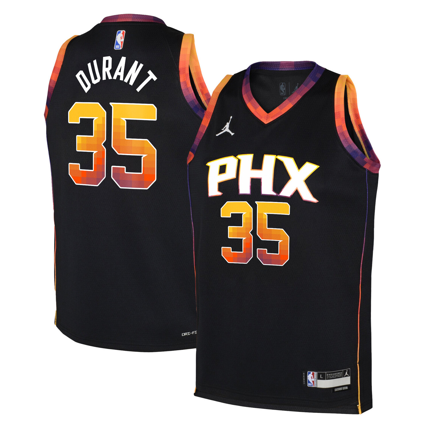 Kevin Durant Suns Jersey