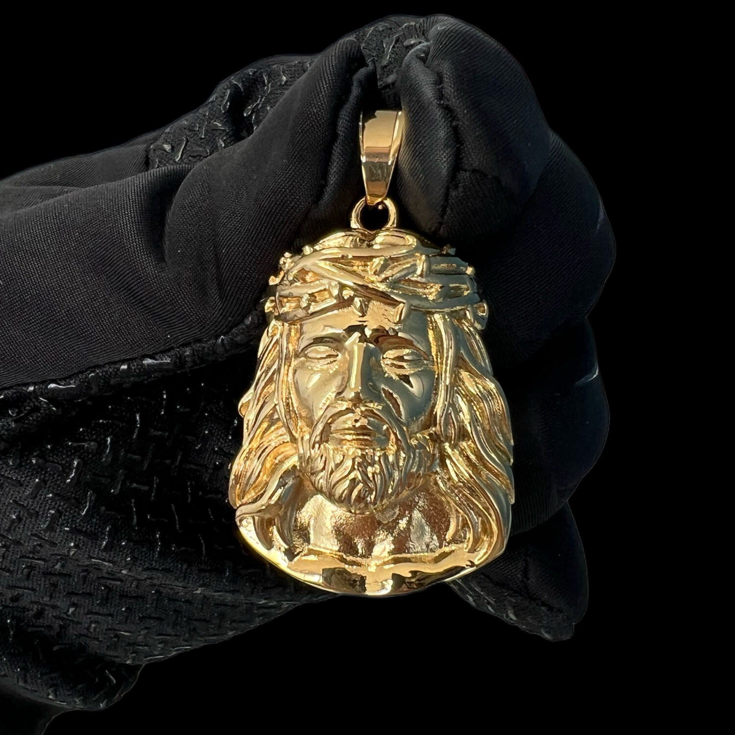 Jesus Head Necklace