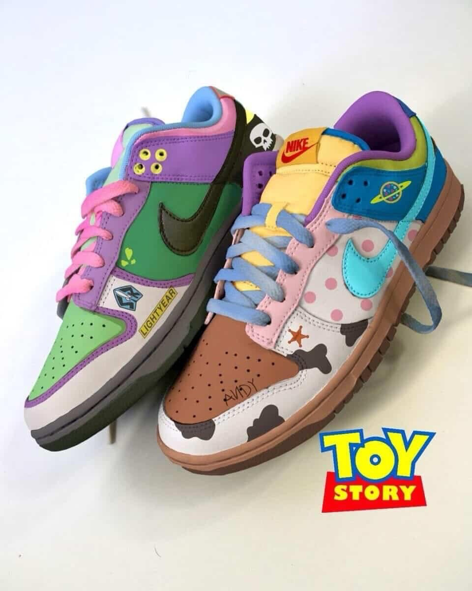 Sb Dunk Low “Toy Story Custom”