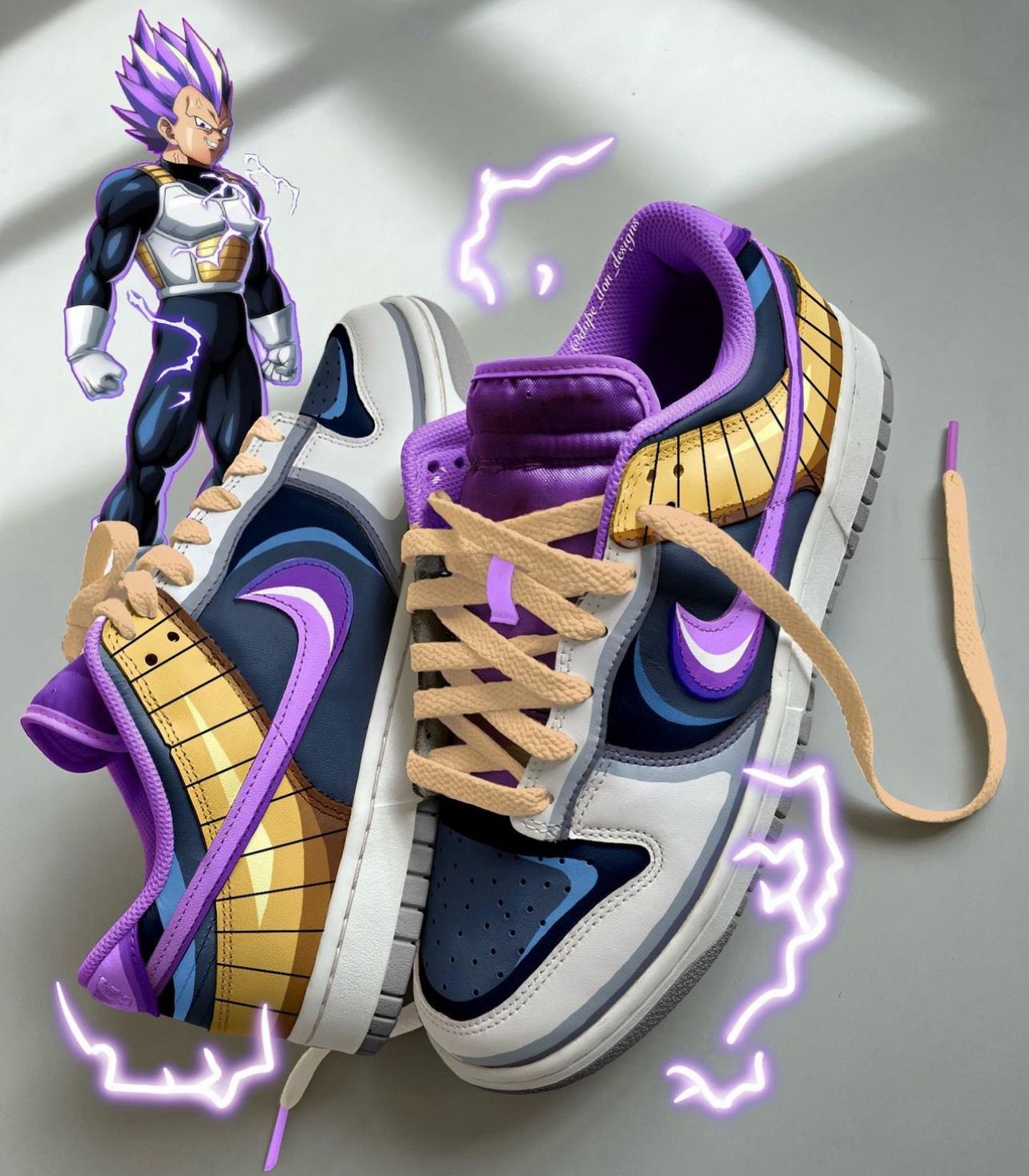 Dunk low “Vegeta Ultra Ego”