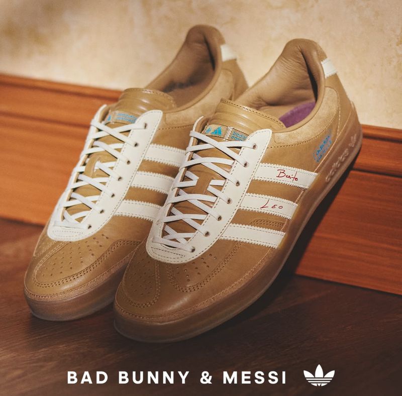 Adidas Gazelle “ Bad Bunny x Messi”