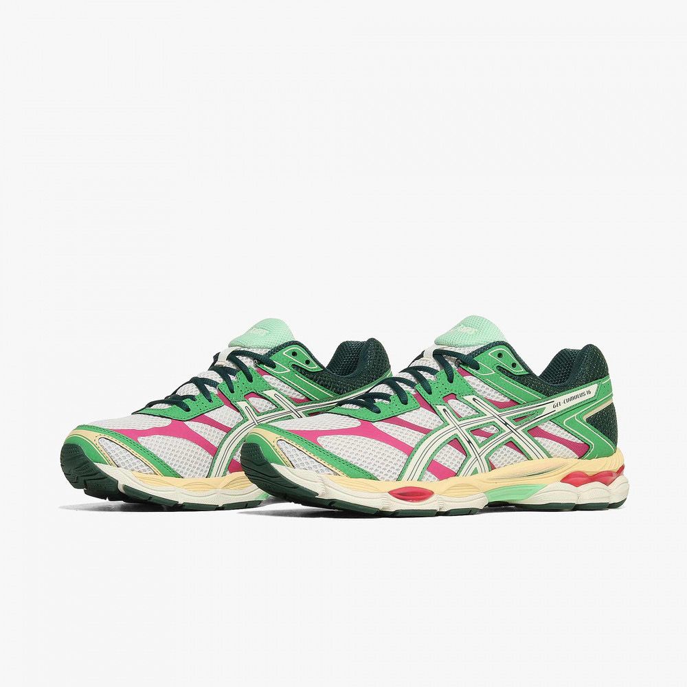 ASICS Gel Cumulus 16 'Green Cream Ivory'