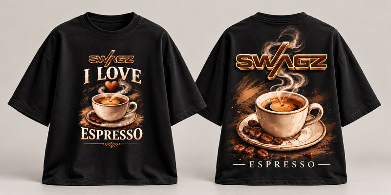 National Coffee Day Oversize Tee