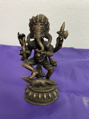 Hindu Dancing Ganesha Statue