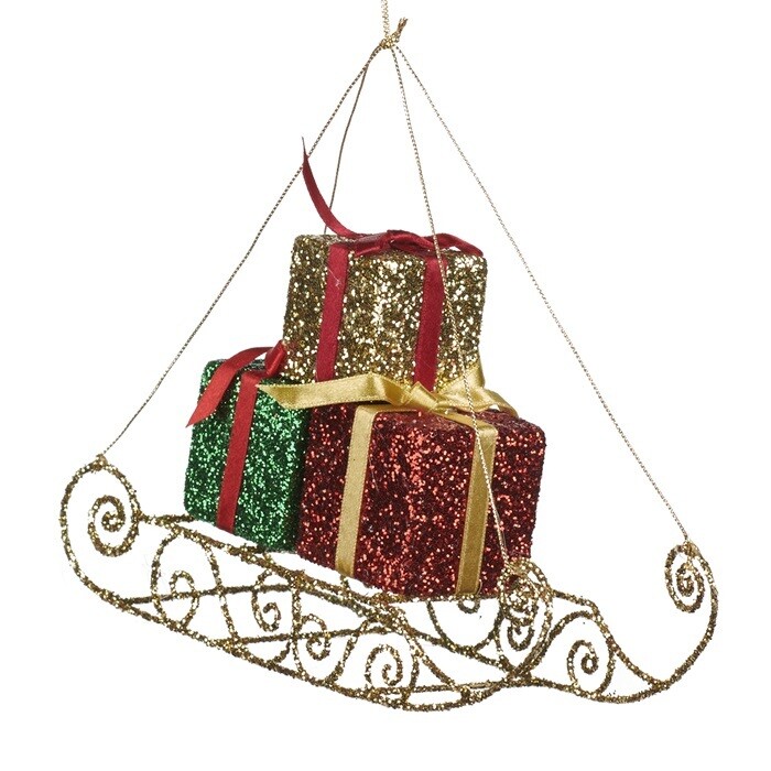 Ornement luge aux cadeaux, Goodwill Ornement luge aux cadeaux, Goodwill