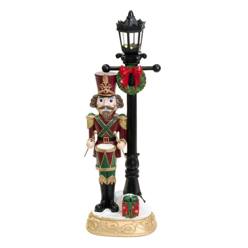Sujet Casse noisette, lanterne LED, Goodwill, 46 cm