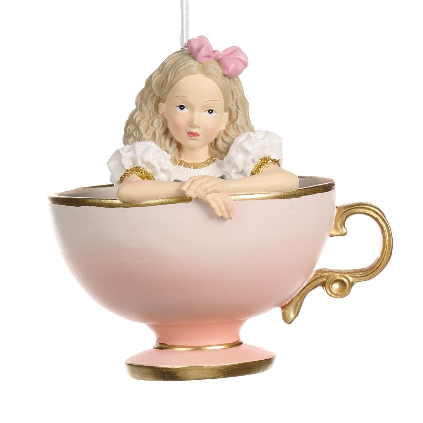 Ornement Alice dans tasse, Goodwill