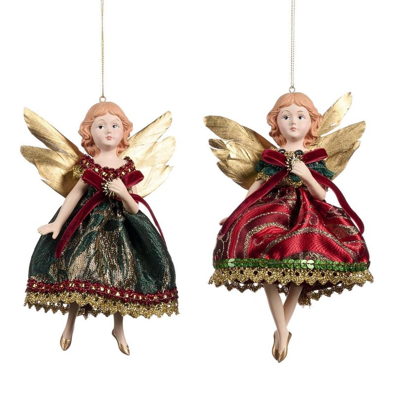 Ornement ange brocard, Goodwill Ornement ange brocard, Goodwill