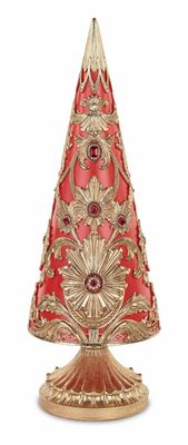Sapin baroque, rouge, Tono Su Tono