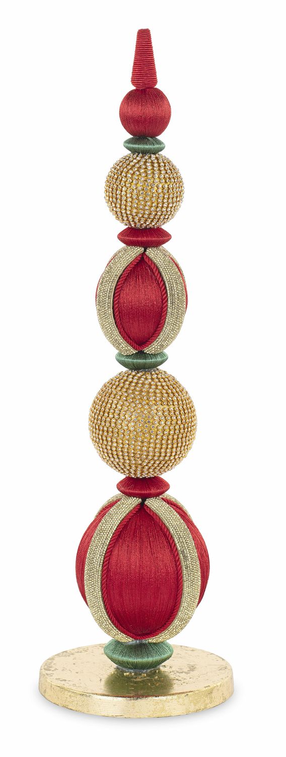 Fleuron de boules à poser, Tono Su Tono