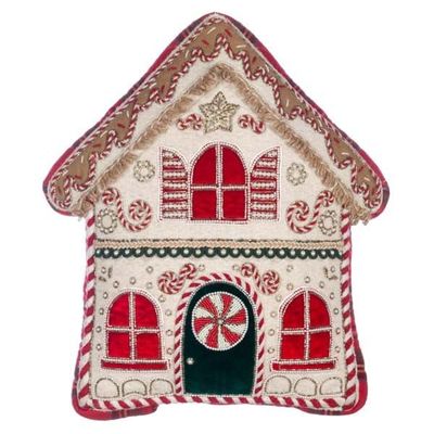 Coussin luxe, 45 x 45 cm , Blanc Mariclo'