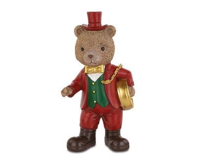 Ours avec montre gousset, 32 cm,  Cartai Bassanesi