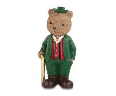Ours avec cane, 21 cm,  Cartai Bassanesi