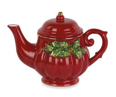 Bougie Tea time, théière, 13cm, Cartai Bassanesi