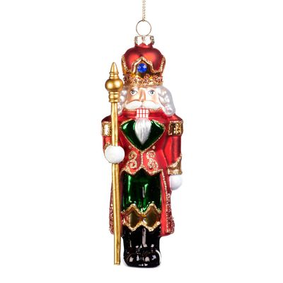 Ornement en verre Nutcracker, 15 cm, Goodwill