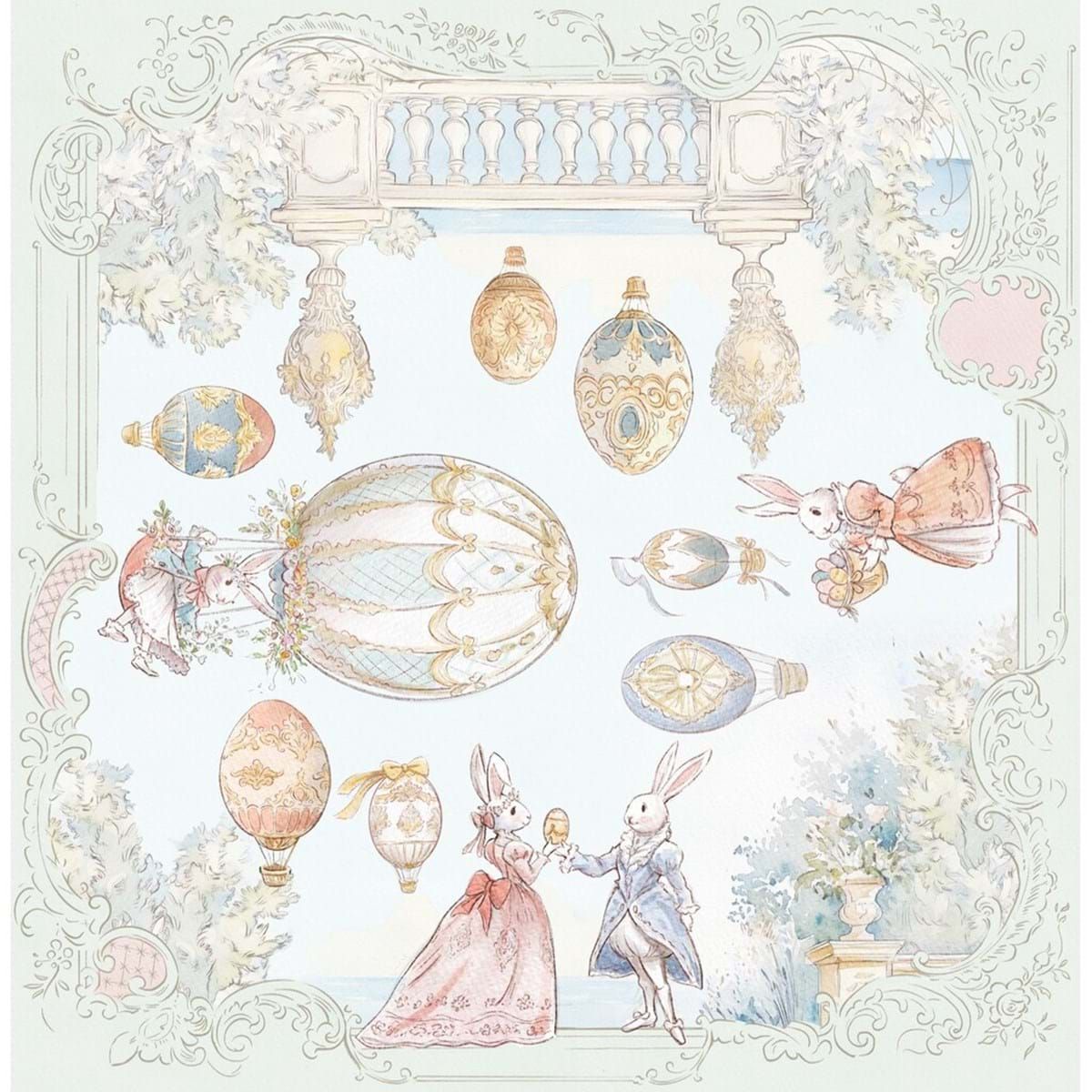 Carré en coton, 85 x 85 cm, Blanc Mariclo Blanc Mariclo centre de table