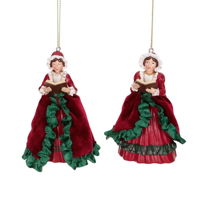 Ornements chanteuses de chorale,  11 cm, Goodwill