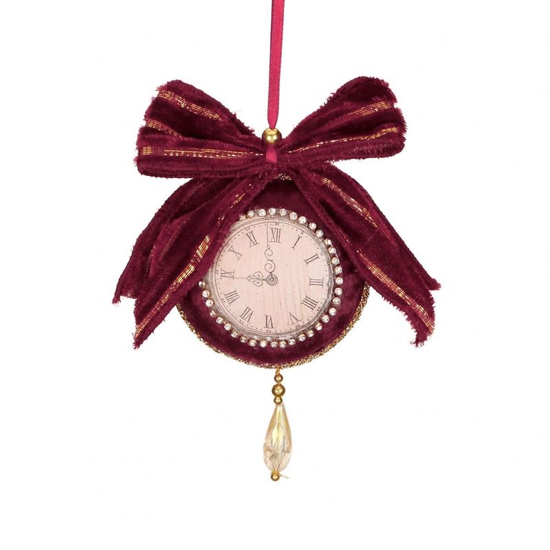 ornement sapin  montre gousset