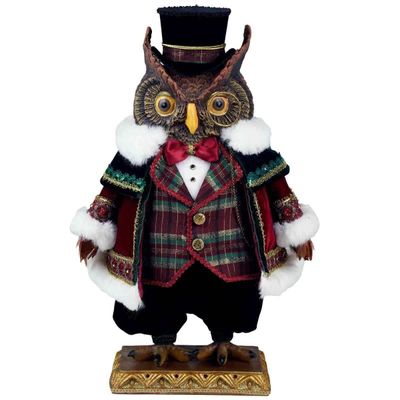 Mr Hoot owl, 42 cm, Katherine's collection