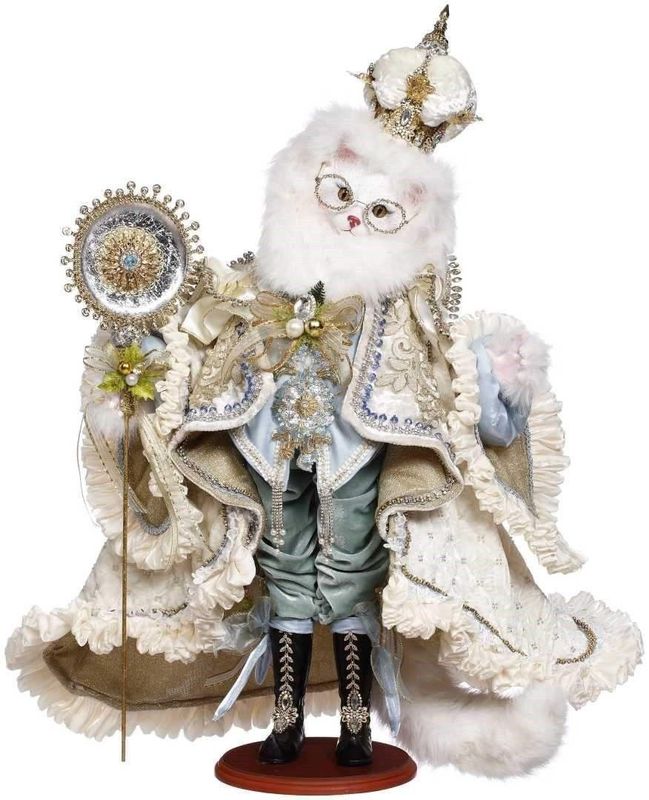 King of Xmas cat, 80 cm, Mark Roberts