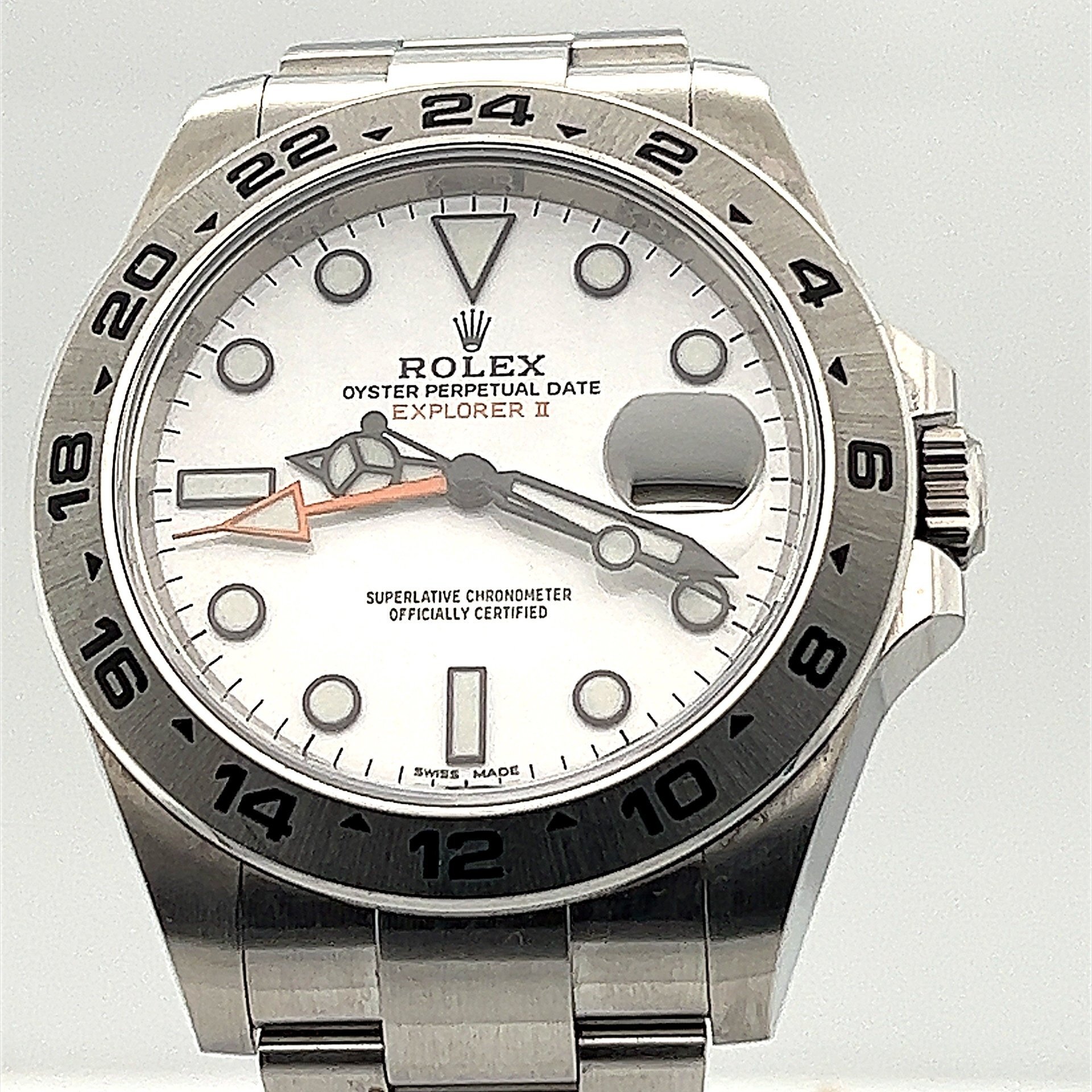 Rolex Explorer II - Stainless Steel - White Dial