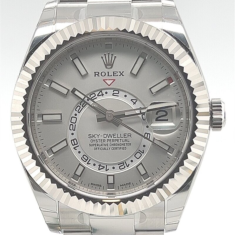Rolex SkyDweller Stainless Steel - White Dial